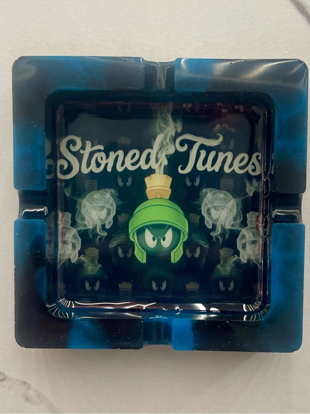 Marvin The Martian Stoned Tunes Ashtray | Looney Tunez Collectible Gift